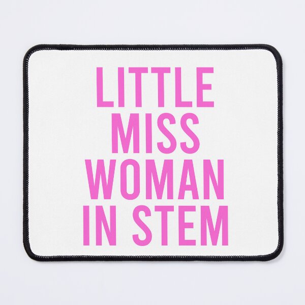 Item preview, Little Miss Woman In Stem - Pink designed and sold by Jillian Henriques.