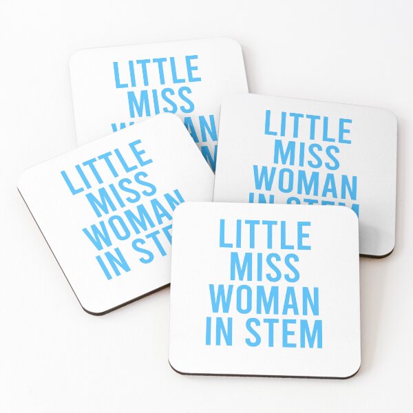 Item preview, Little Miss Woman In Stem - Blue designed and sold by Jillian Henriques.