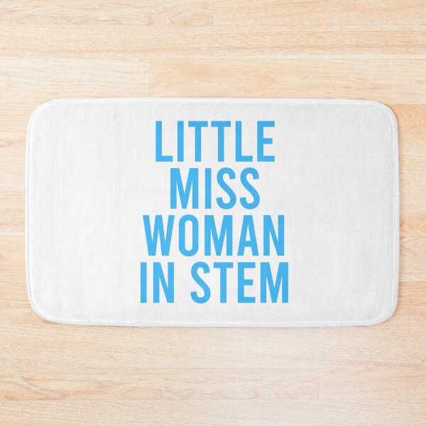 Item preview, Little Miss Woman In Stem - Blue designed and sold by Jillian Henriques.