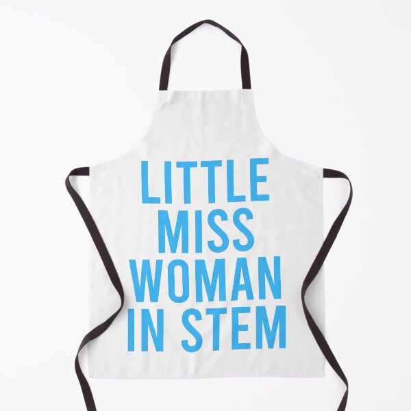 Item preview, Little Miss Woman In Stem - Blue designed and sold by Jillian Henriques.