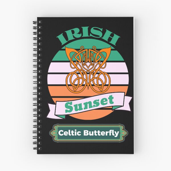 Item preview, Irish Sunset Celtic Butterfly designed and sold by IrishPOD.
