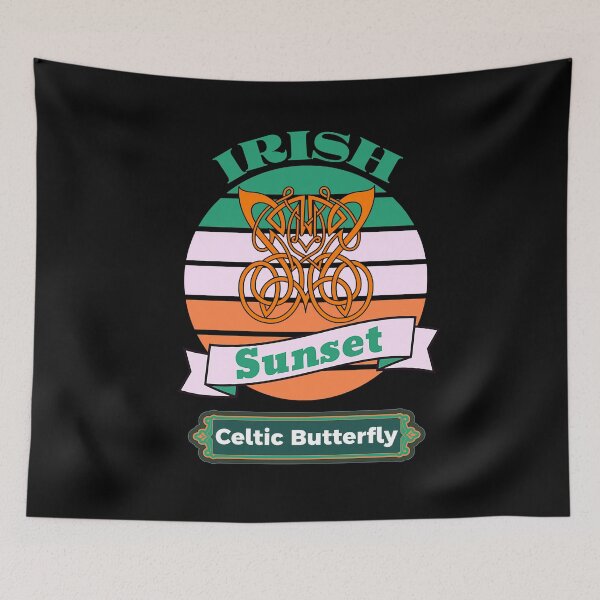 Item preview, Irish Sunset Celtic Butterfly designed and sold by IrishPOD.