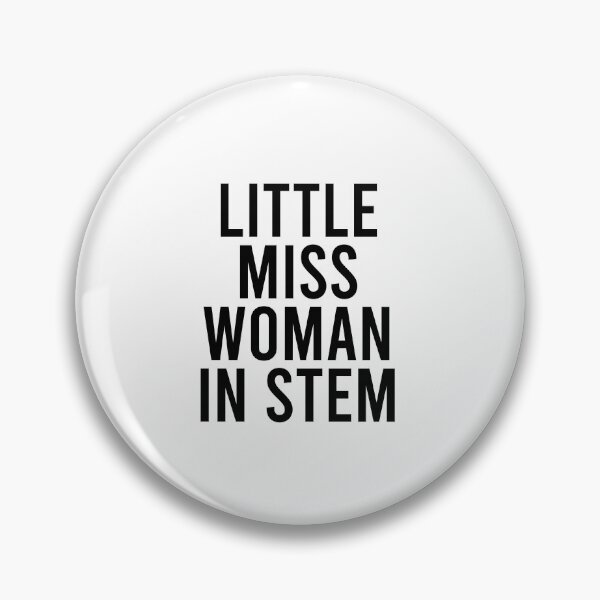 Item preview, Little Miss Woman In Stem - Black designed and sold by Jillian Henriques.