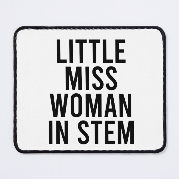 Item preview, Little Miss Woman In Stem - Black designed and sold by Jillian Henriques.