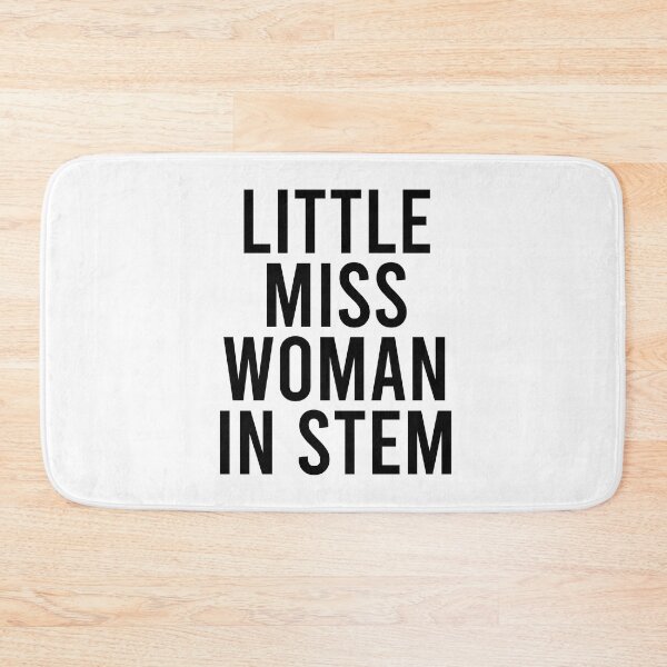 Item preview, Little Miss Woman In Stem - Black designed and sold by Jillian Henriques.