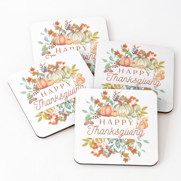 Item preview, Happy Thanksgiving Nature Botanical Pattern  designed and sold by silviaol.