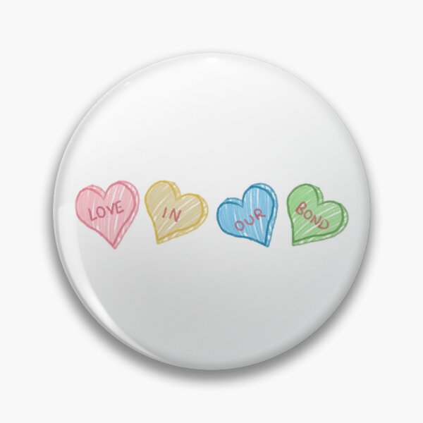 Item preview, LOVE IN OUR BOND Candy Hearts designed and sold by abbeygfrerer.