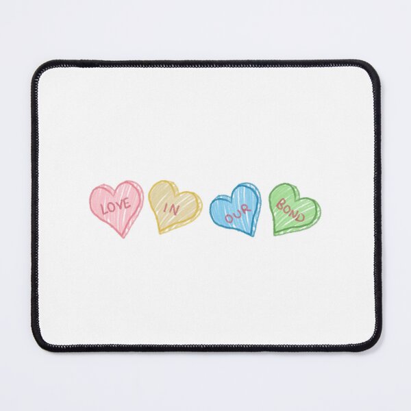Item preview, LOVE IN OUR BOND Candy Hearts designed and sold by abbeygfrerer.