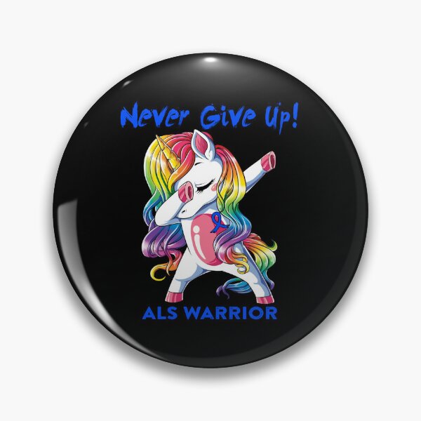 Item preview, ALS Warrior - Never Give Up! - Support ALS Warrior Gifts designed and sold by whlrcheryl.