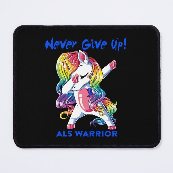 Item preview, ALS Warrior - Never Give Up! - Support ALS Warrior Gifts designed and sold by whlrcheryl.
