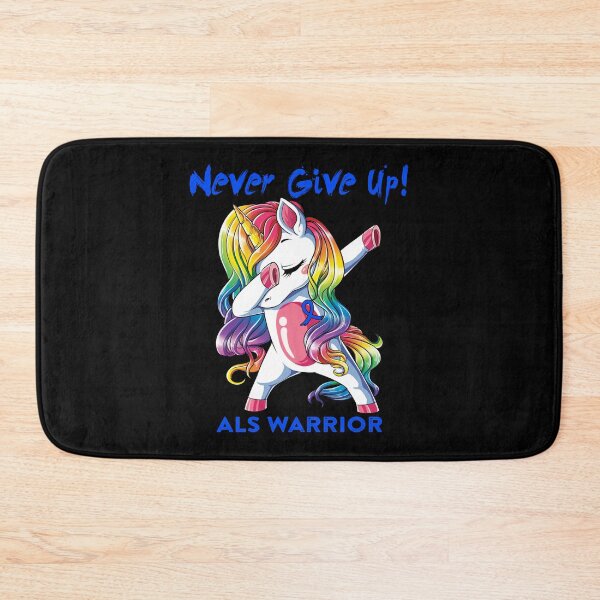 Item preview, ALS Warrior - Never Give Up! - Support ALS Warrior Gifts designed and sold by whlrcheryl.