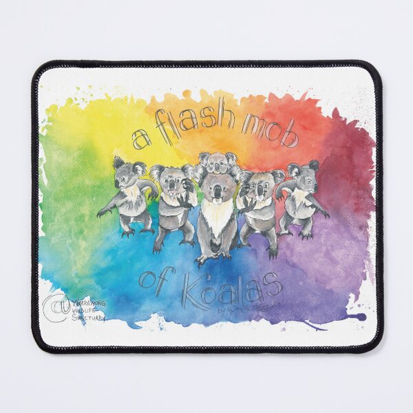 Item preview, A flash mob of Koalas  designed and sold by wonkiekneeart.
