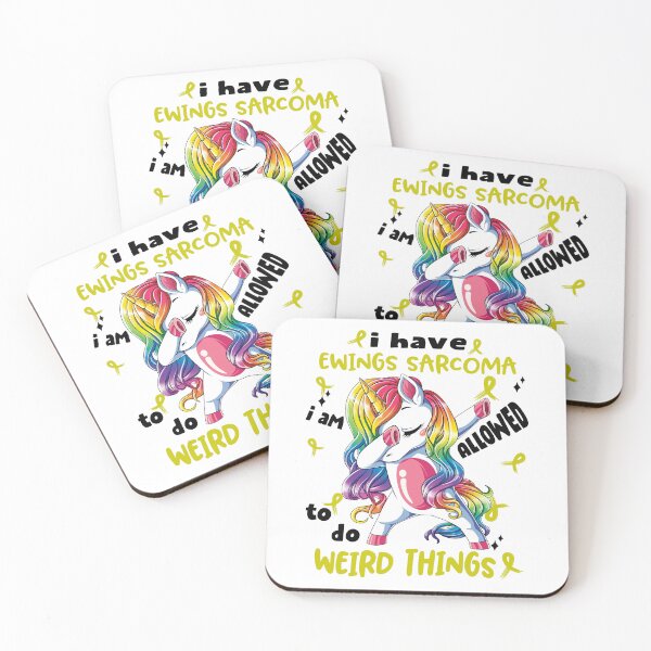 Item preview, Ewings Sarcoma Awareness Funny I have Ewings Sarcoma i'm allowed to do Weird Things! designed and sold by JanetShop809.