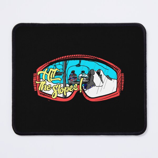 Item preview, Hit The Slopes Ski Goggles Sticker designed and sold by opheimbyrneh.