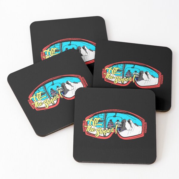 Item preview, Hit The Slopes Ski Goggles Sticker designed and sold by opheimbyrneh.