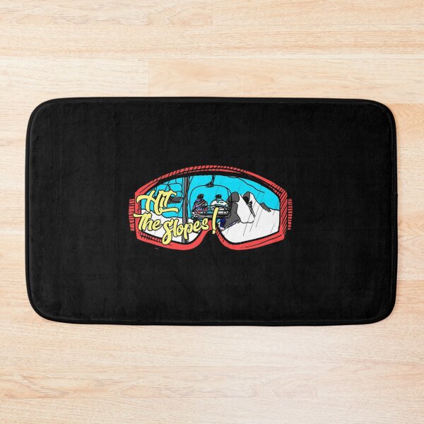 Item preview, Hit The Slopes Ski Goggles Sticker designed and sold by opheimbyrneh.