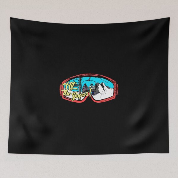 Item preview, Hit The Slopes Ski Goggles Sticker designed and sold by opheimbyrneh.