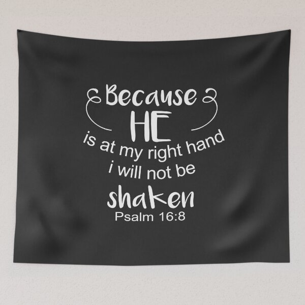 Item preview, Christian Design - I Will Not Be Shaken designed and sold by simplydesignart.