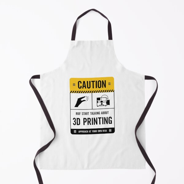 Item preview, Caution May Start Talking About 3D Printing designed and sold by Uppercase Tees.