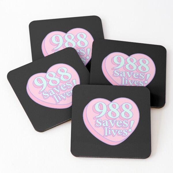 Item preview, 988 Saves Lives Suicide Awareness designed and sold by Wishinglob.