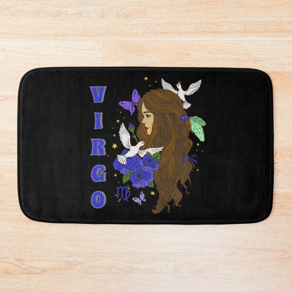 Item preview, Virgo Lady Blue Rose Design designed and sold by mbuz90.