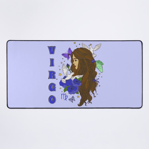 Item preview, Virgo Lady Blue Rose Design designed and sold by mbuz90.