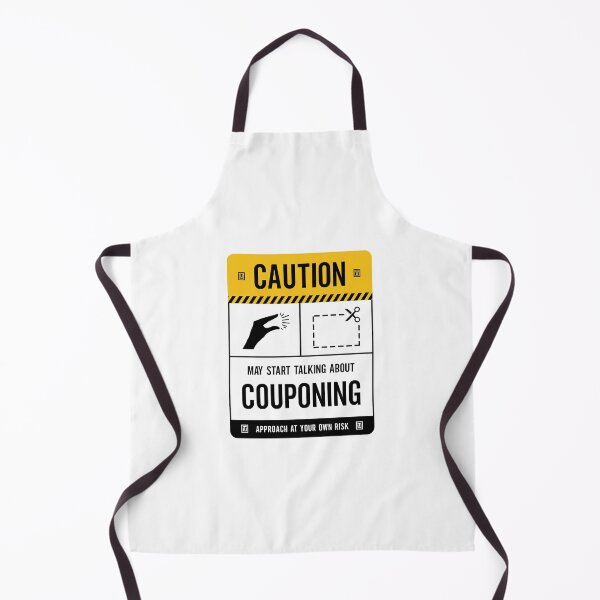 Item preview, Caution May Start Talking About Couponing designed and sold by Uppercase Tees.