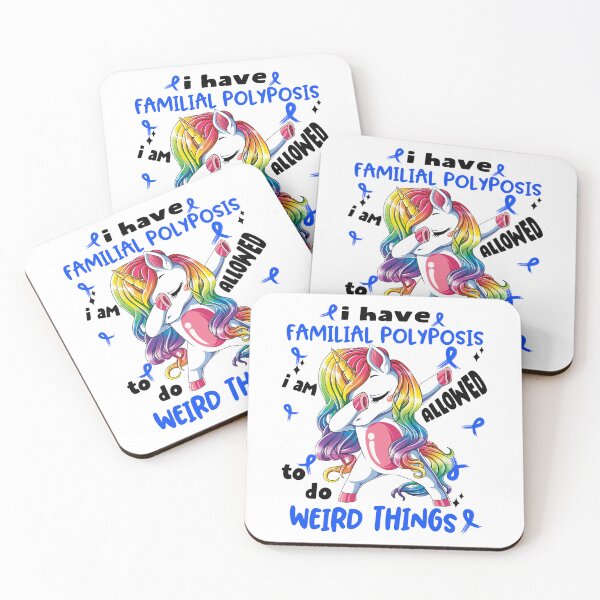 Item preview, Familial Polyposis Awareness Funny I have Familial Polyposis i'm allowed to do Weird Things! designed and sold by JanetShop809.