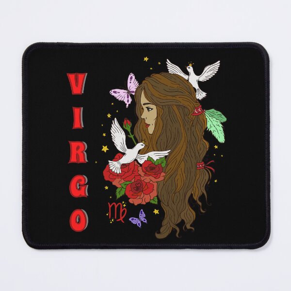 Item preview, Virgo Lady Red Rose Design designed and sold by mbuz90.