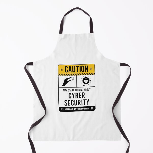Item preview, Caution May Start Talking About Cyber Security designed and sold by Uppercase Tees.