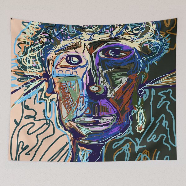Item preview, Mercutio - Colorful Digital Art Portrait designed and sold by sibleystudios.