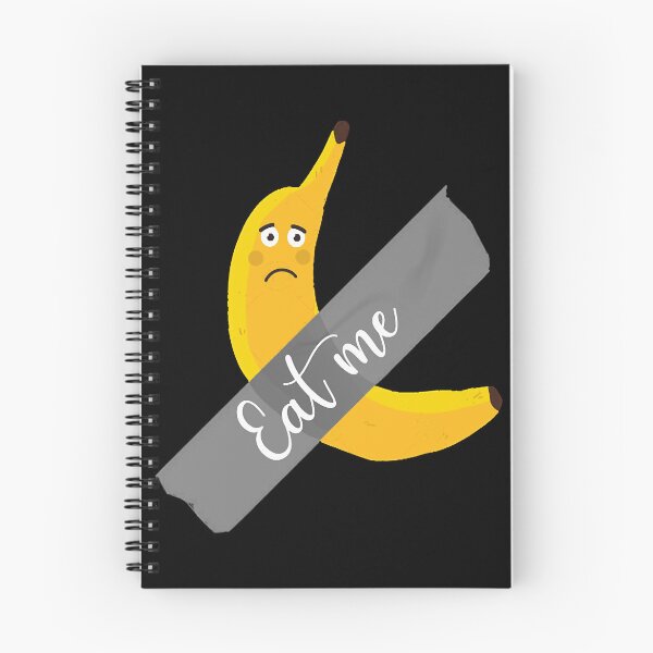 Item preview, funny tape a banana taped art duct scotch & to wall exhibit  designed and sold by EricMoral26399.