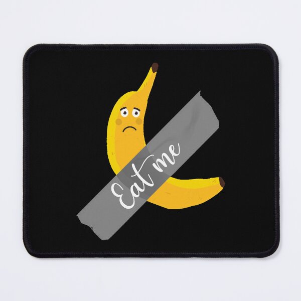Item preview, funny tape a banana taped art duct scotch & to wall exhibit  designed and sold by EricMoral26399.