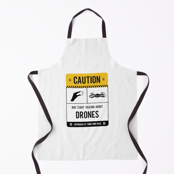 Item preview, Caution May Start Talking About Drones designed and sold by Uppercase Tees.