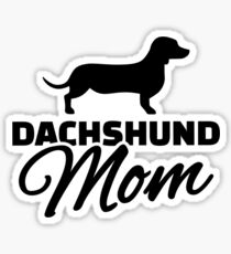 Dachshund Mom Sticker