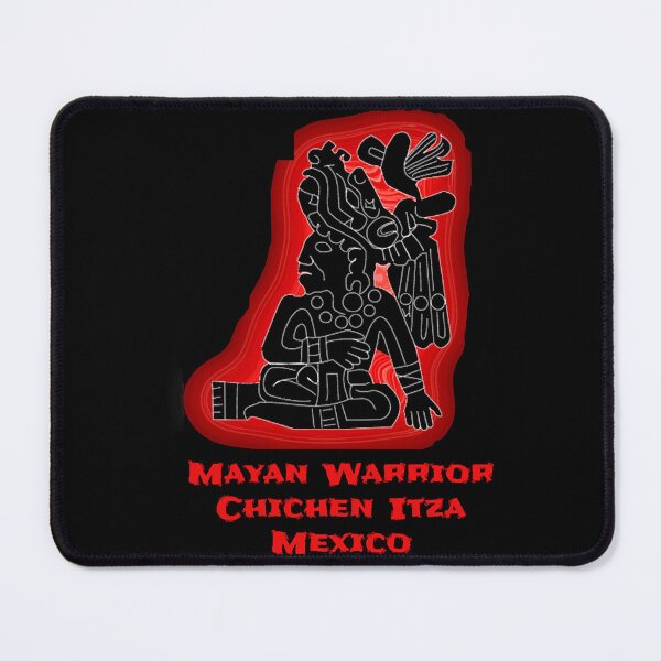 Item preview, Mayan Warrior Chichen Itza Mexico designed and sold by AdamColem39272.