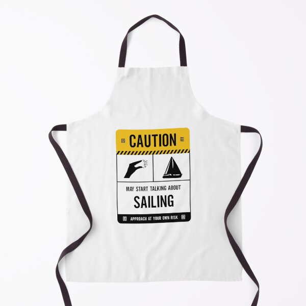 Item preview, Caution May Start Talking About Sailing designed and sold by Uppercase Tees.