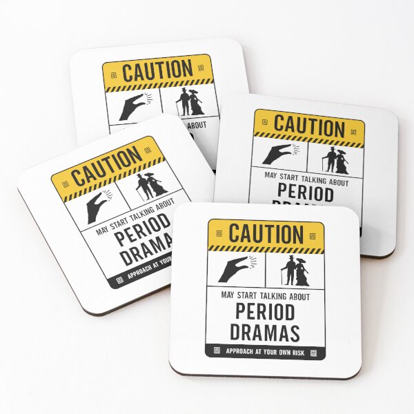 Item preview, Caution May Start Talking About Period Dramas designed and sold by Uppercase Tees.
