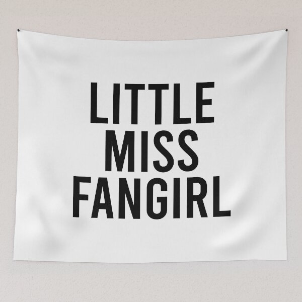 Item preview, Little Miss Fangirl - Black designed and sold by Jillian Henriques.