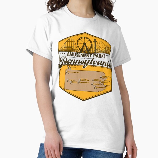 Item preview, Amusement Parks of Pennsylvania designed and sold by Thrilltography.