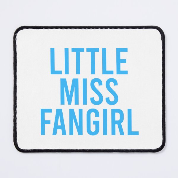Item preview, Little Miss Fangirl - Blue designed and sold by Jillian Henriques.
