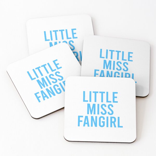 Item preview, Little Miss Fangirl - Blue designed and sold by Jillian Henriques.