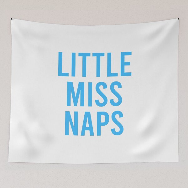 Item preview, Little Miss Naps - Blue designed and sold by Jillian Henriques.