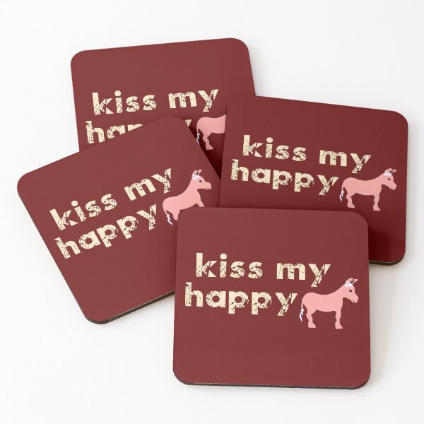 Item preview, kiss my happy ass designed and sold by thelivingrp.