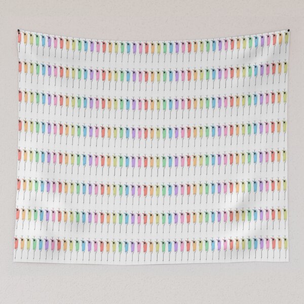 Item preview, Pastel Rainbow of Pipettes designed and sold by emmacatwheels.