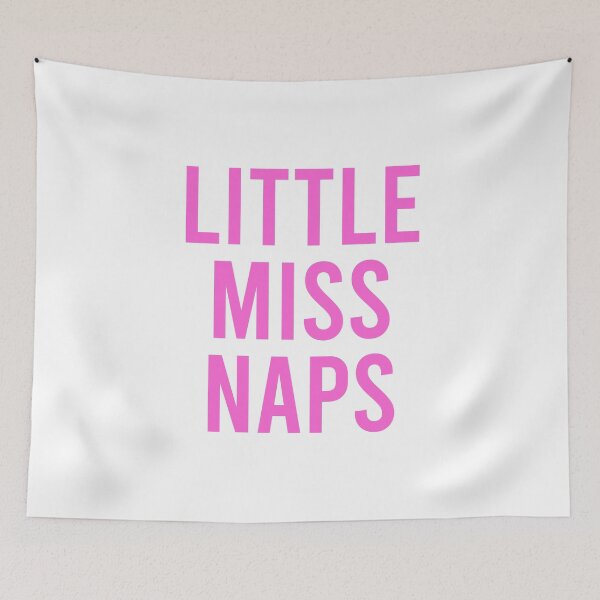 Item preview, Little Miss Naps - Pink designed and sold by Jillian Henriques.