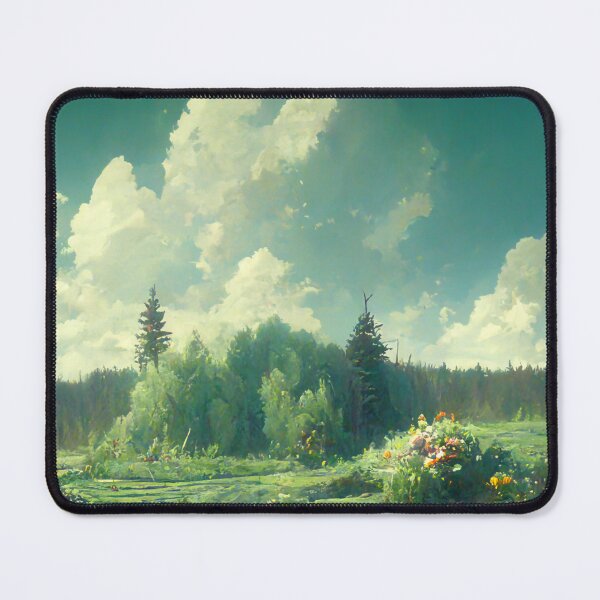 Item preview, Green Field Forest designed and sold by FantasyAI.