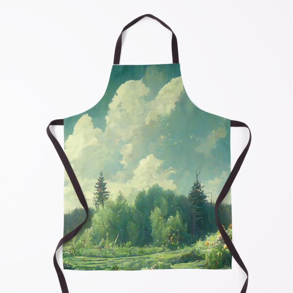 Item preview, Green Field Forest designed and sold by FantasyAI.