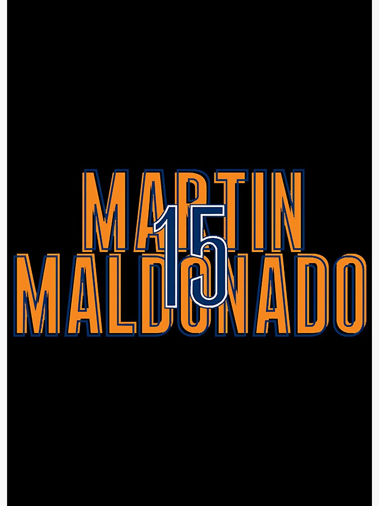 Martin Maldonado baseball Paper Poster Astros 4