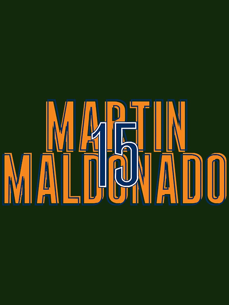  Martin Maldonado Long Sleeve Shirt - Martin Maldonado Houston  Font : Sports & Outdoors